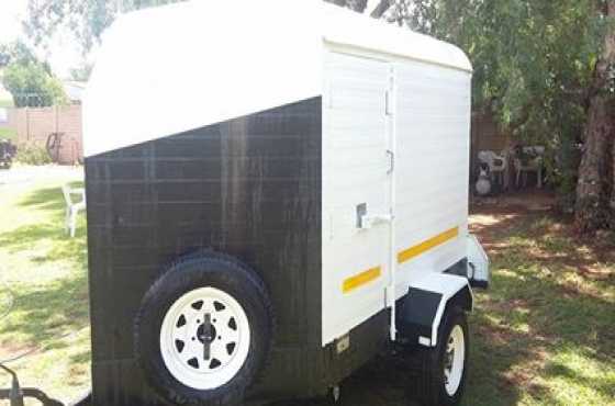 1998 Venter box trailer