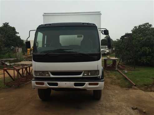 1999 Isuzu FTR800 Turbo with 9m Box Body and Taillift 6x2 Tag Axle