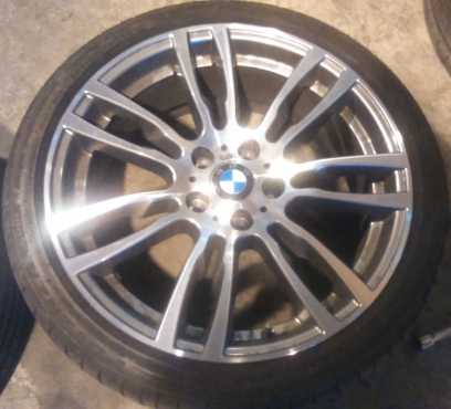 19quot BMW F30 SPORTPACK MAGS WITH BRIDGESTONE POTENZA RUNFLAT TYRES