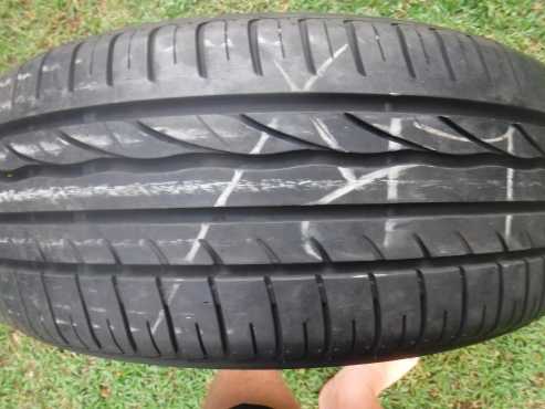 1xBridgestone Turanza tyre 2055516,80 percent tread