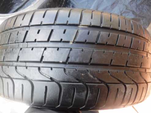 1xPirelli Pzero tyre 2553520,90 percent tread