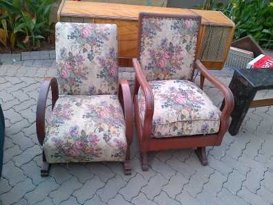 2 Antique chairs.