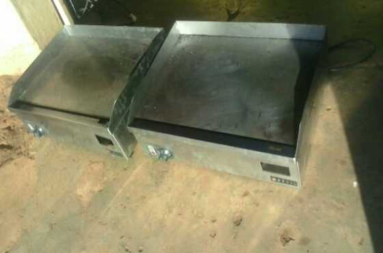 2 Anvil flat top grills for sale