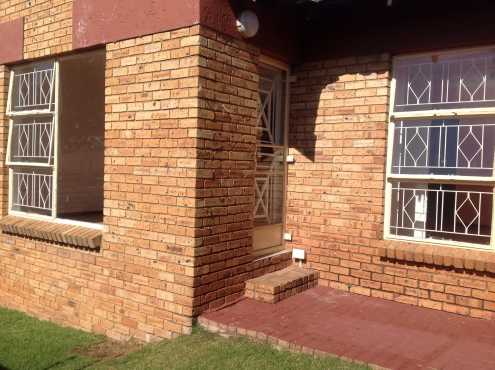 2 bedroom face brick townhouse