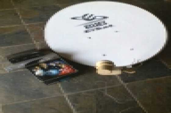 2 decoders and 67cm Ellies dish and bracket