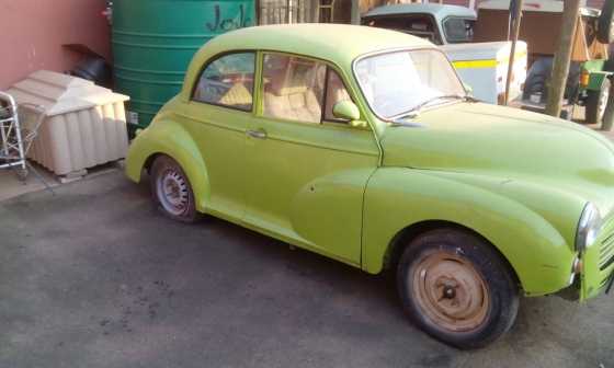 2 Door Morris Minor Project