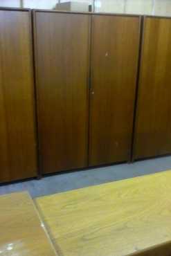 2 Door Oak cupboards