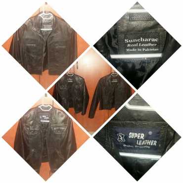 2 Genuine Leather Jackets