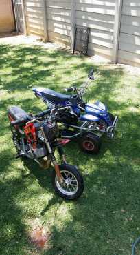 2 offroad bikes