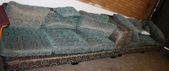 2 Piece Lounge Suite Blue S024110A