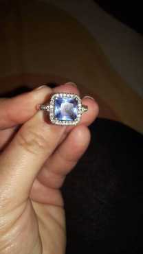 2 regte silver ringe