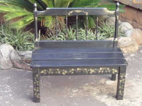 2 Seater Black and Gold Bench (1000x520)