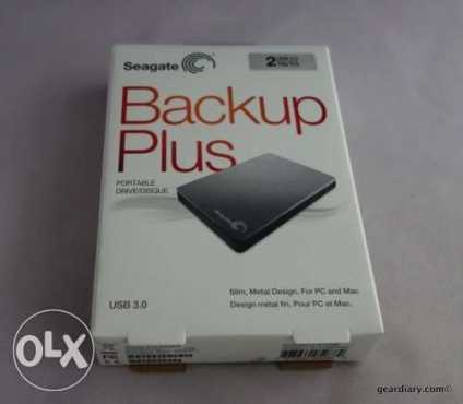 2-Terabyte Portable External Hardrive For Sale