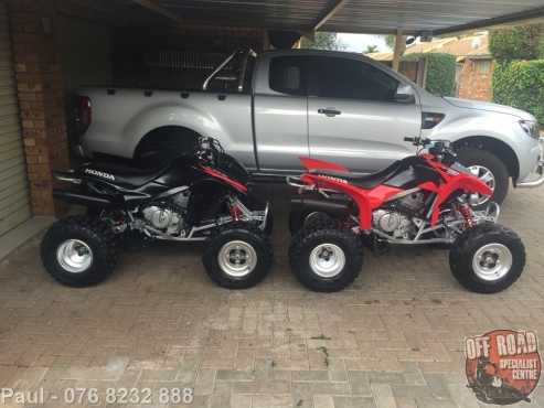 2 x 2007 Honda TRX 300 Quads