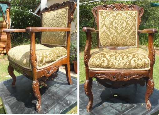 2 x Antique Chairs