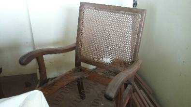 2 x Cane Bottom Armchairs for Sale