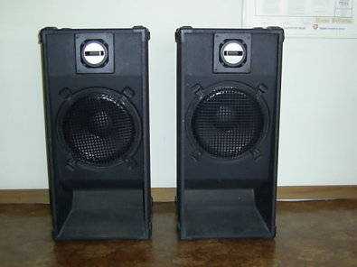 2 X Italian Speakers and Tweaters with Audio Pipes