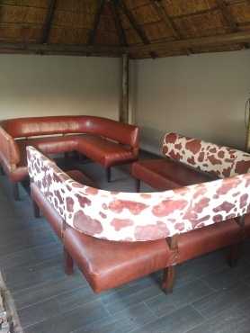 2 x original used Spur couches (horseshoe shape)