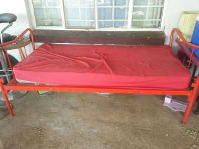 2 x Steel Single Beds for Sale