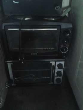 2 x Two plate stoves for sale urgently