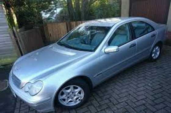 2001  Mercedes c180 classic silver