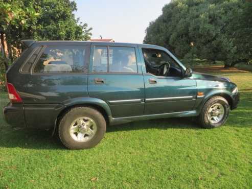 2001 Ssangyong Musso 4X4 TDI face-lift manual