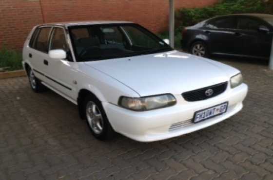 2001 TOYOTA TAZZ 1.6 I IN VERY NEAT CONDITION