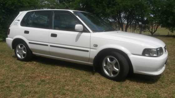 2001 TOYOTA TAZZ 160i XE MANUEL WITH AIRCON.IMMACULATE