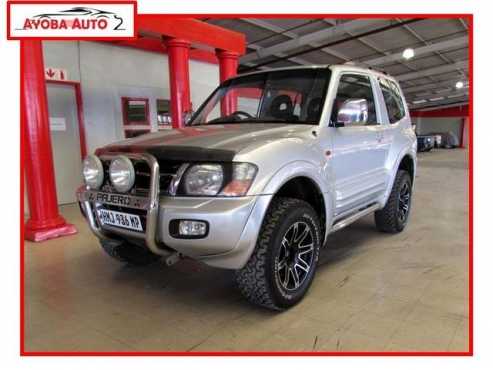 2002 Mitsubishi Pajero 3500i V6 3dr SWB Auto, Silver, 166 000km, R169 900