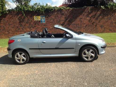 2002 PEUGEOT 206 1.6 Convertible,coupe,one owner,FSH,125000km,BARGAIN