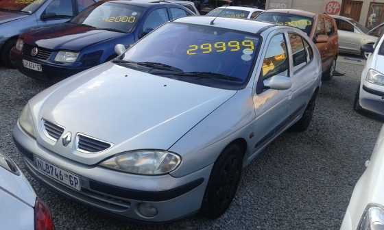 2002 Renault Megane 1.6 in very good condition for sale