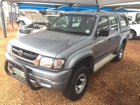 2002 Toyota Hilux 3.0 KZ-TE Bakkie Double Cab