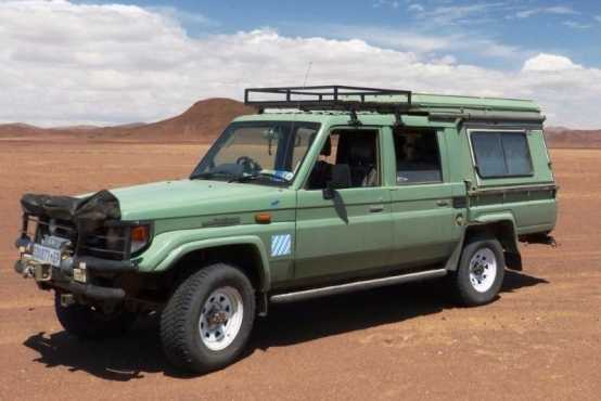 2002 Toyota Land Cruiser Double Cab 70-Series 1HZ 4.2 Diesel Camping