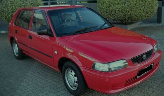 2002 Toyota Tazz 130 Very Good Condition