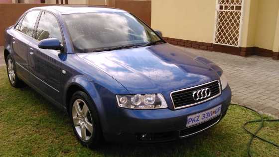 2003 Blue Audi A4, 2.0