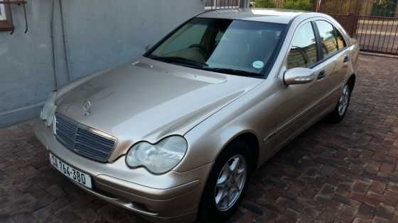 2003 Merc c180 kompressor auto or swop