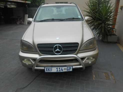 2003 Mercedes Benz ML 270 cdi for sale