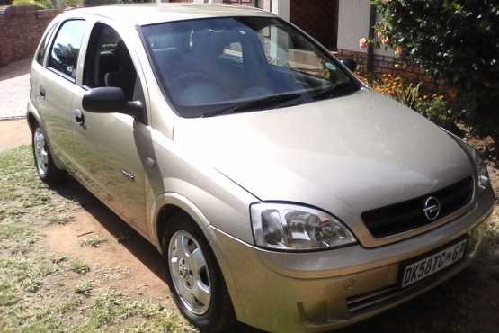 2003 OPel corsa Gamma 1.4i Comfort  For Sale.