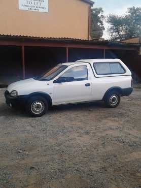 2003 Opel corsa utility bakkie for sale with canopy