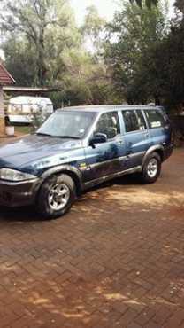 2003 ssangyong musso td 2.9 liter mercedes diesel motor