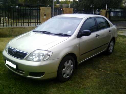 2003 toyota corolla 160i gle