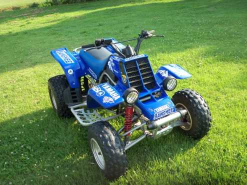 2003 Yamaha Banshee 350 twin with Trailer