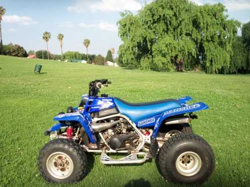 2003 Yamaha Banshee RD 350 twin with Trailer