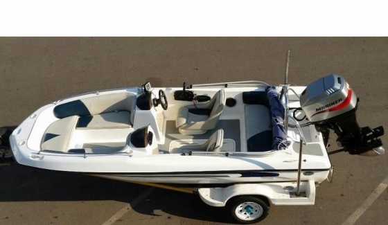 2004 FOCUS 14FT WITH 75HP MARINER