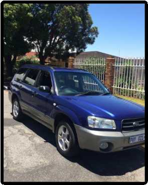 2004 Subaru Forester 2.5 5dr manual for sale R 75 000