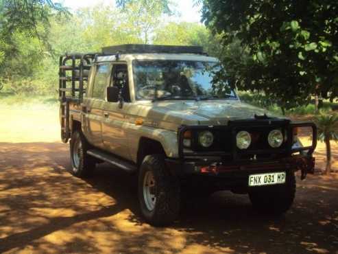 2005 Toyota Land Cruiser 4.2 Diesel Double Cab with lots of extras