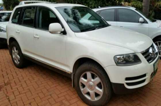 2005 VW Toureg 5.0 V10 White