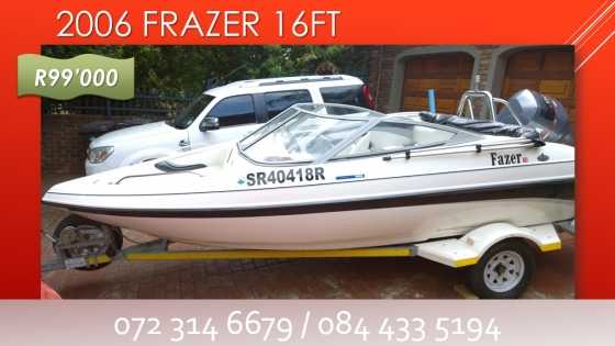 2006 Frazer 16Ft Bowrider - Winter special