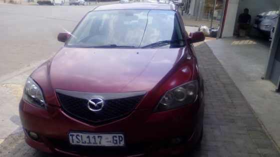 2006 mazda 3 1.6 sport dynamic maroon