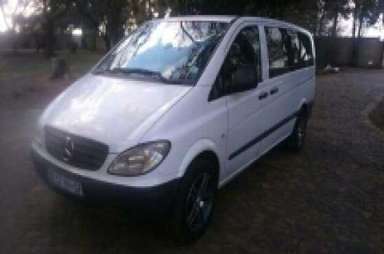 2006 Mercedes Benz Vito 114 DCi. 8 Seater